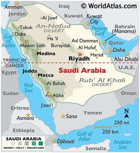 Saudi Arabia Maps & Facts .